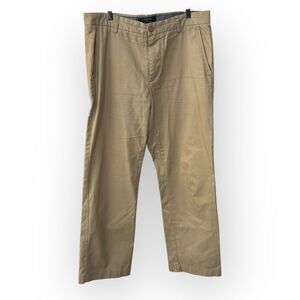 Banana Republic Khaki Chinos Classic Straight-Leg Cotton 33x30 DAWSON
